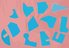 Physical shapes, perspex 12 pieces