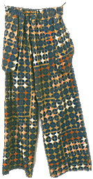pattern on trousers