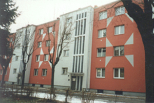 Piotrkw Tryb. 2000 - Osiedle (Housing Estate) 'JAGIELLONSKIE', applications according to ideas of the 'Formowalny Produkt - Pliable Product - Plooibaar Product'