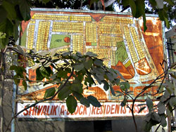 Map of the Shivalik A-block