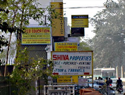 All kind of shops and business